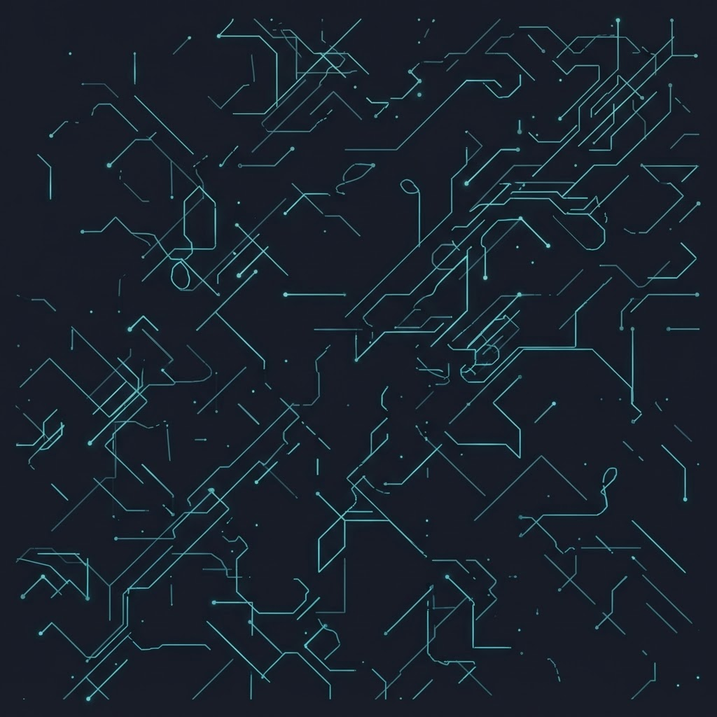Abstract illustration of disconnected, fragmented systems